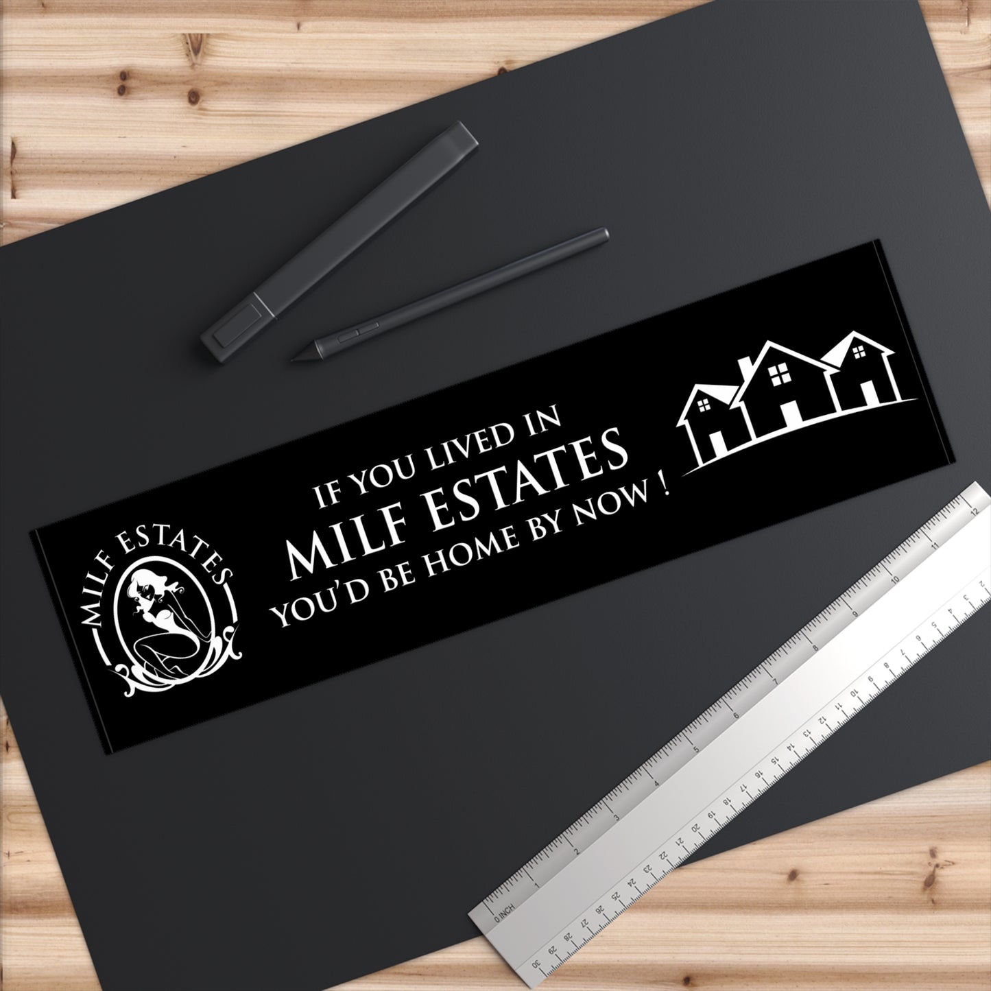 MILF ESTATES Bumper Stickers