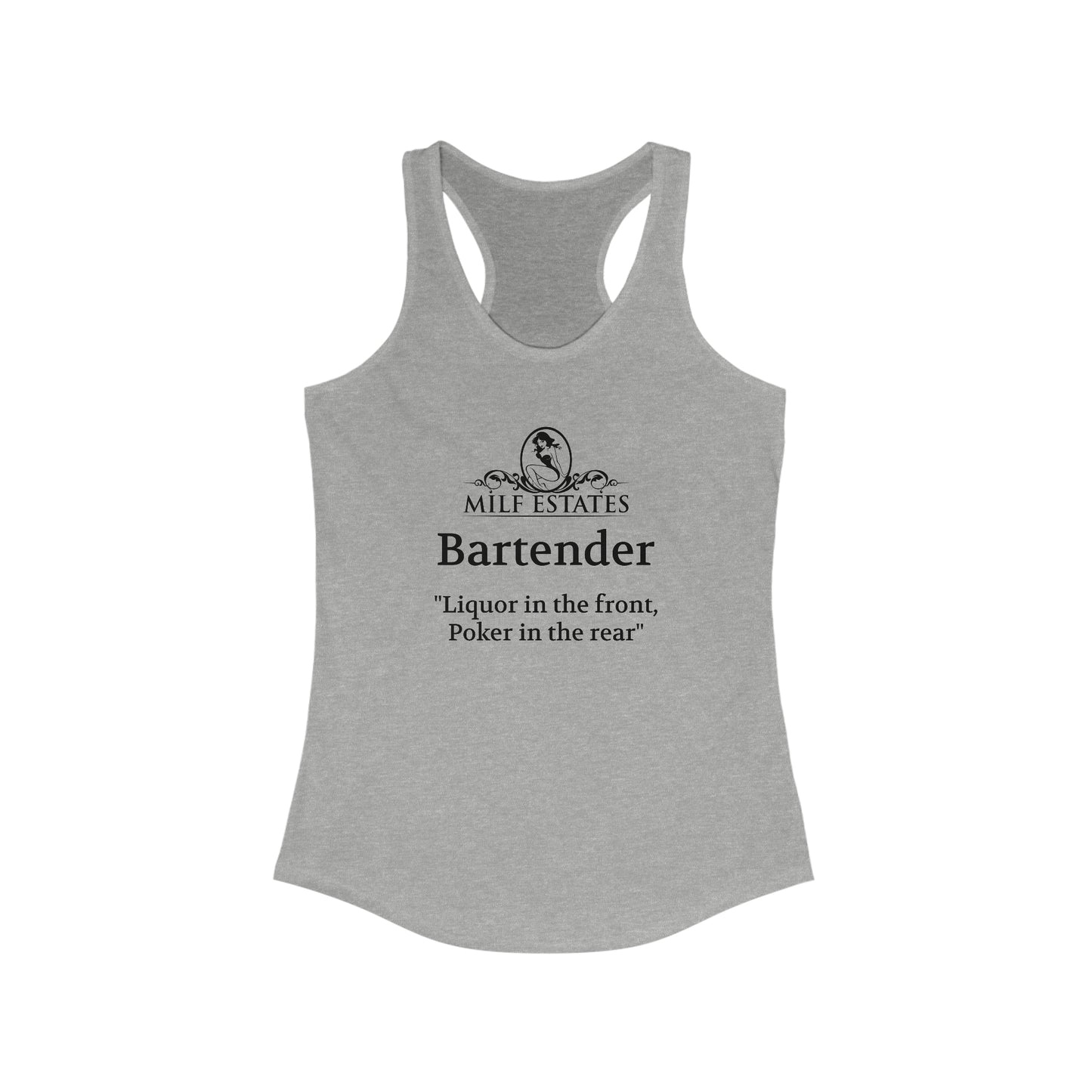 MILF ESTATES Bartender Tank