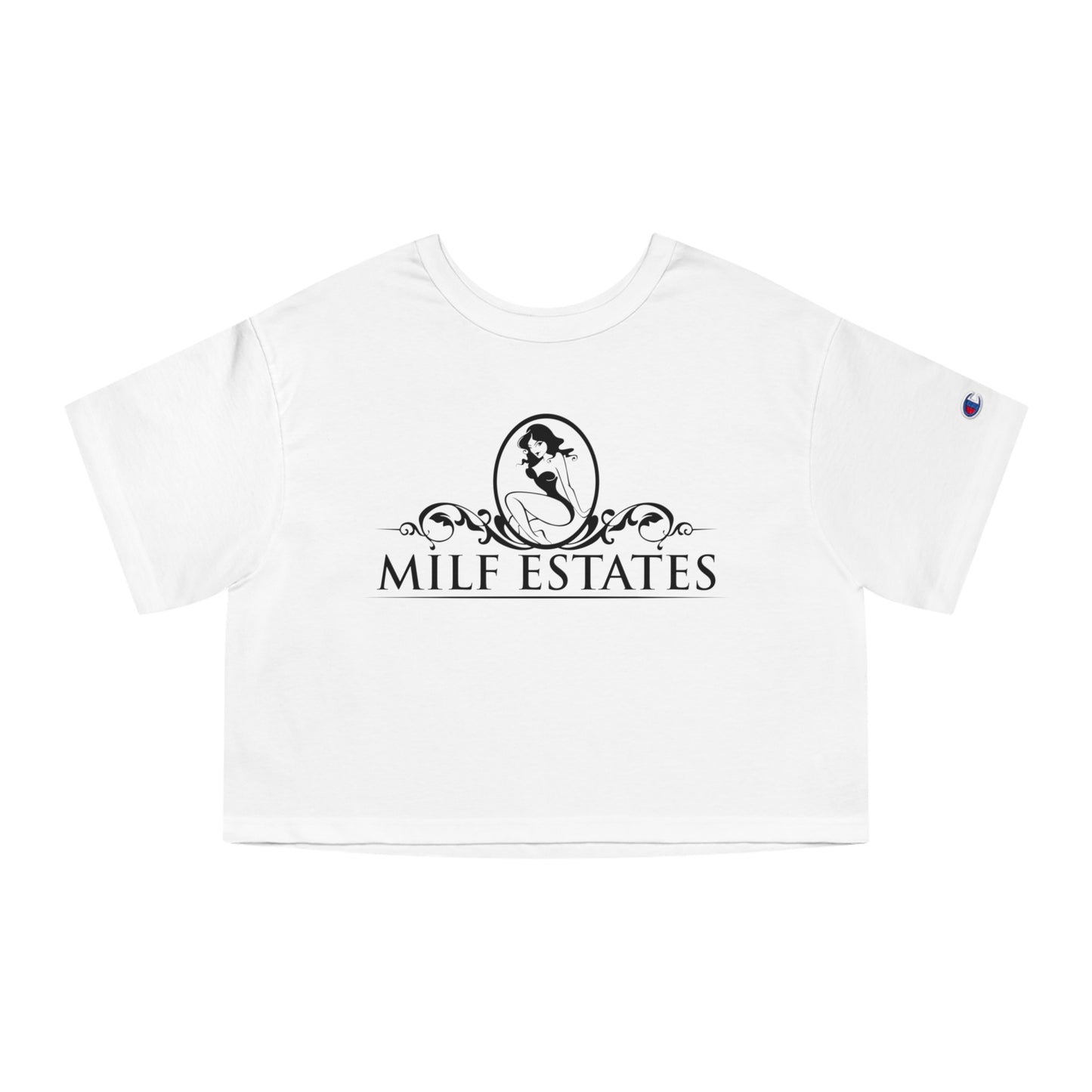 MILF ESTATES Cropped T-Shirt