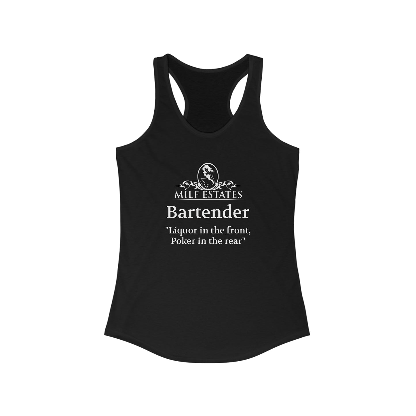 MILF ESTATES Bartender Tank