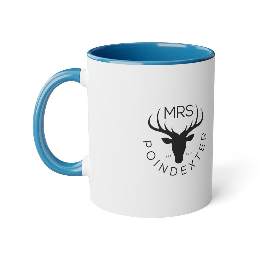 Mrs. Poindexter -Deer Accent Mug, 11oz