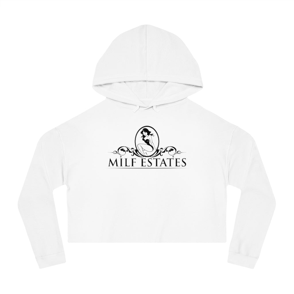 MILF ESTATES - Cropped Hooded Sweatshirt