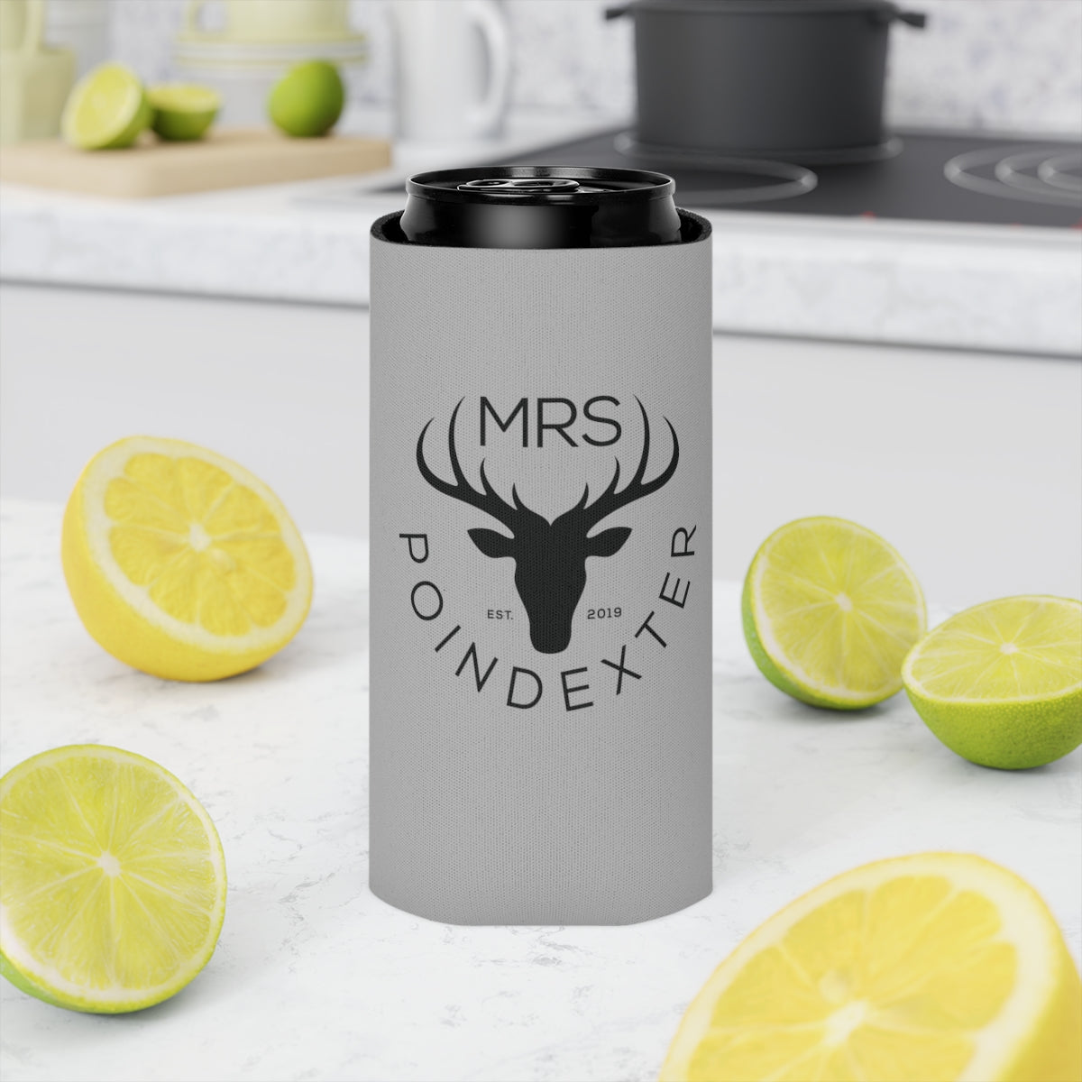 Mrs. Poindexter-Deer Can Cooler