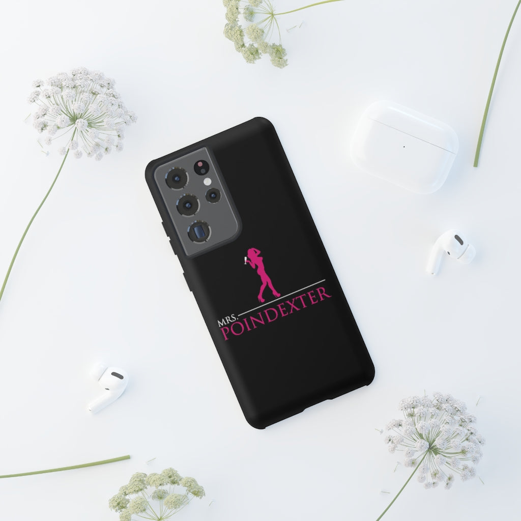 Mrs. Poindexter- Phone Case - in black