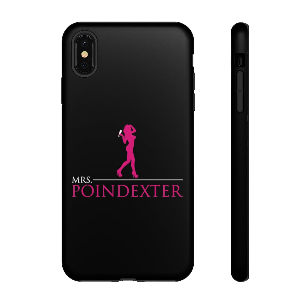 Mrs. Poindexter- Phone Case - in black