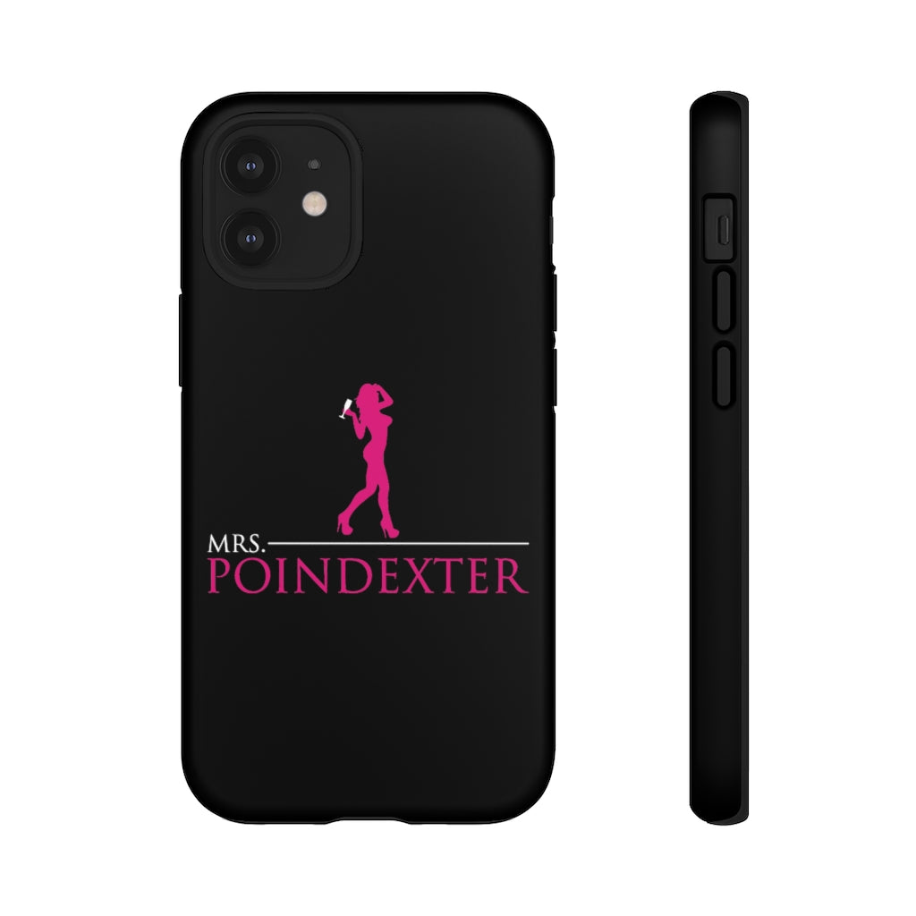 Mrs. Poindexter- Phone Case - in black