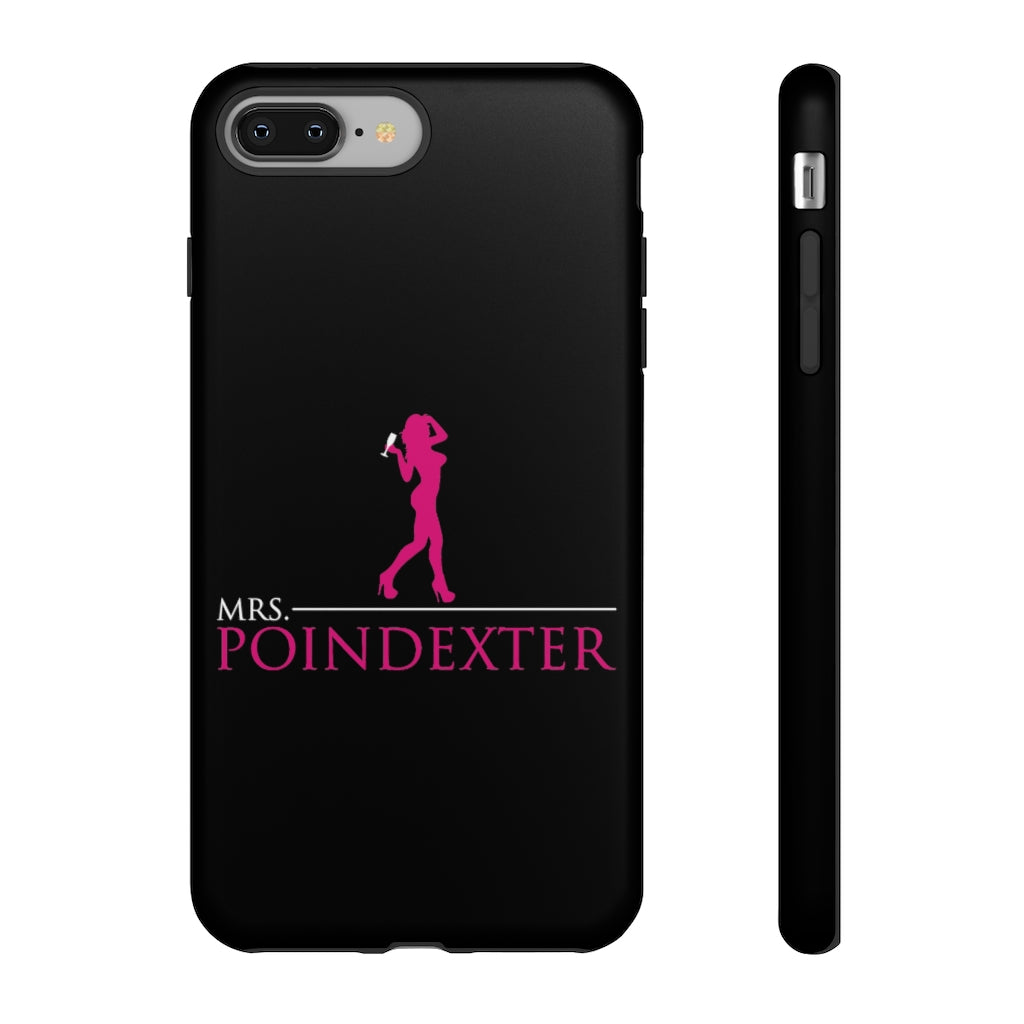 Mrs. Poindexter- Phone Case - in black