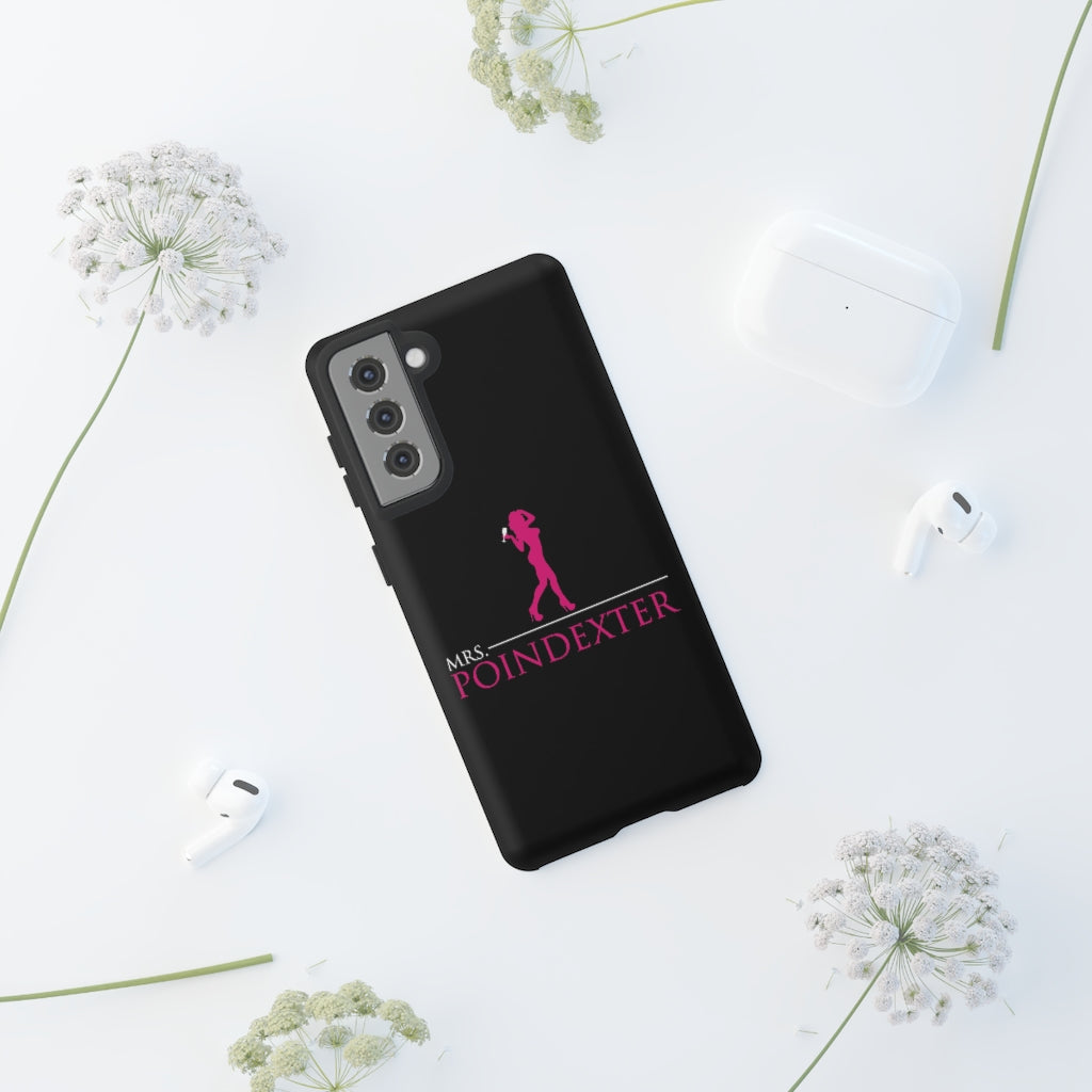 Mrs. Poindexter- Phone Case - in black