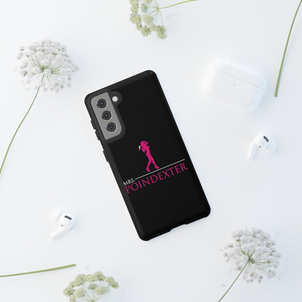 Mrs. Poindexter- Phone Case - in black
