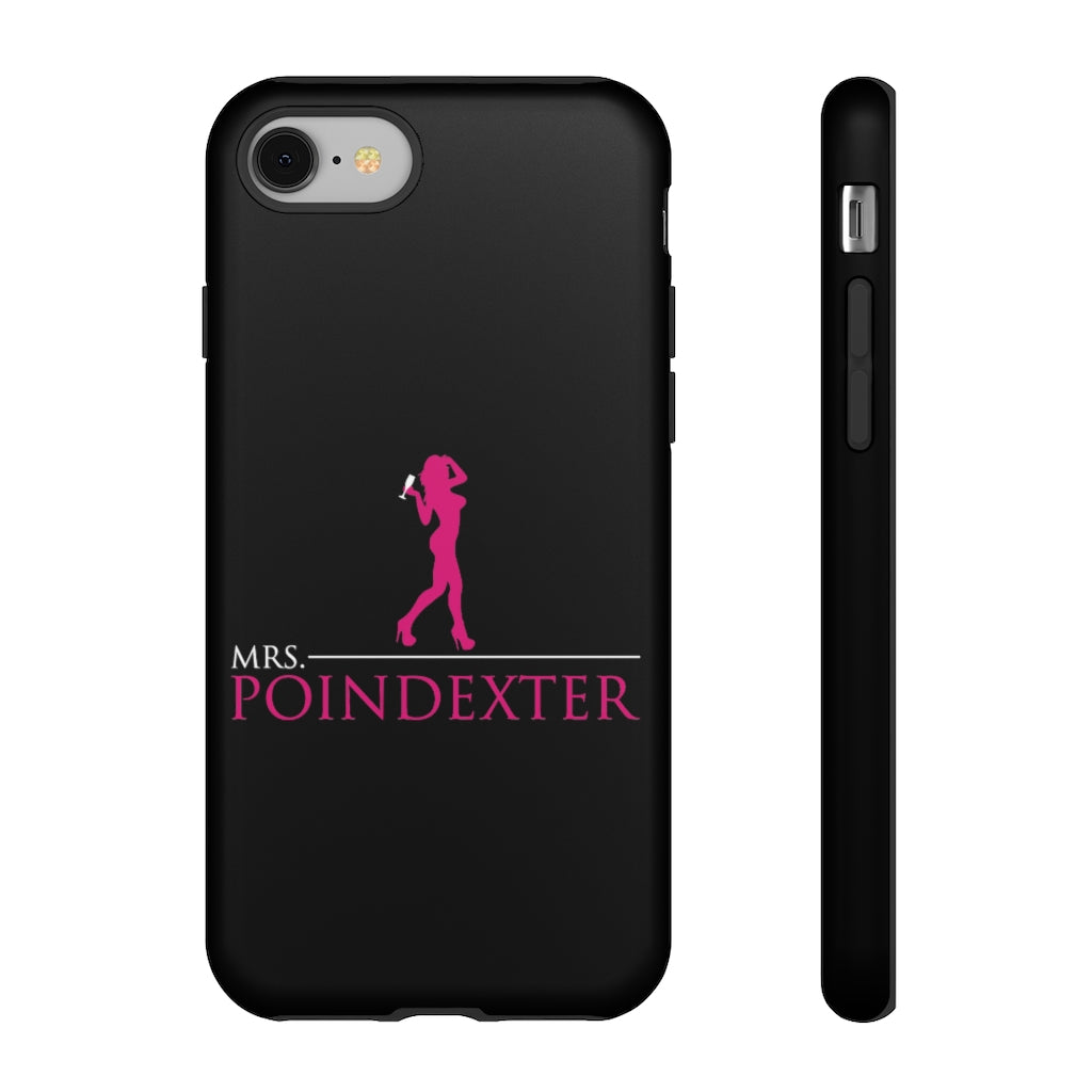 Mrs. Poindexter- Phone Case - in black