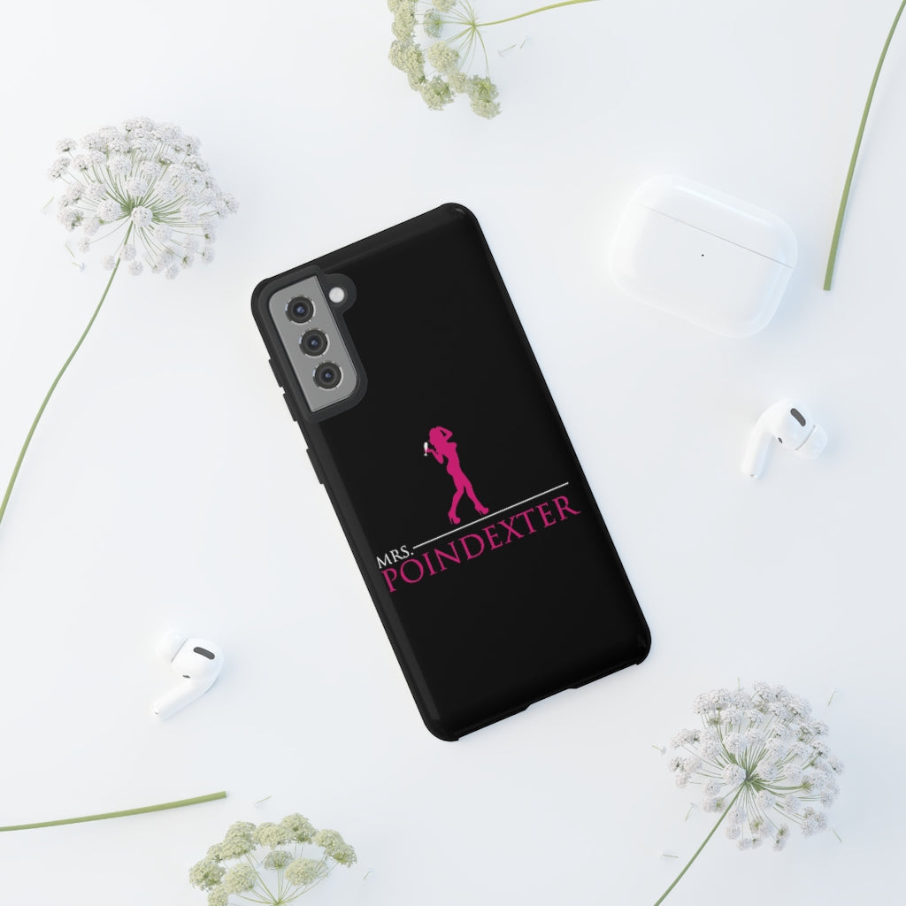 Mrs. Poindexter- Phone Case - in black