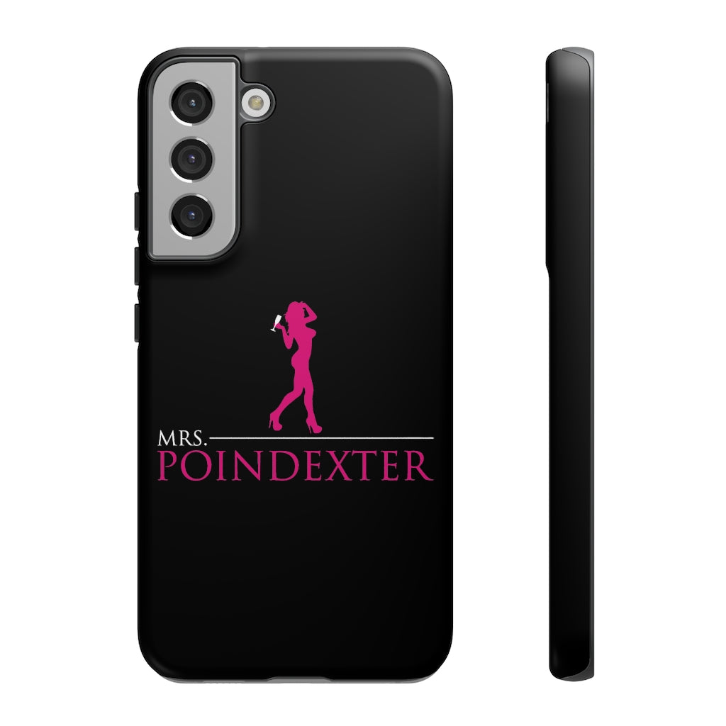 Mrs. Poindexter- Phone Case - in black