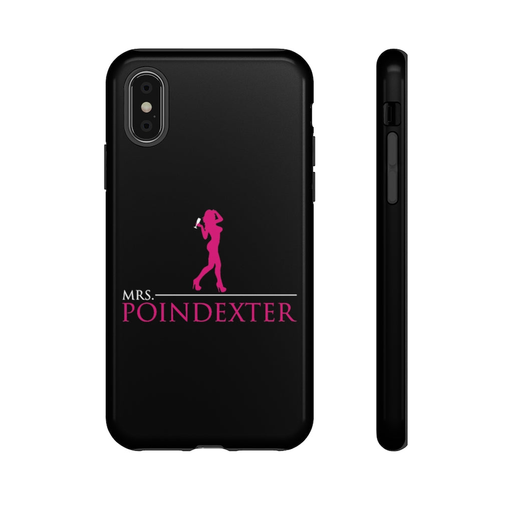 Mrs. Poindexter- Phone Case - in black
