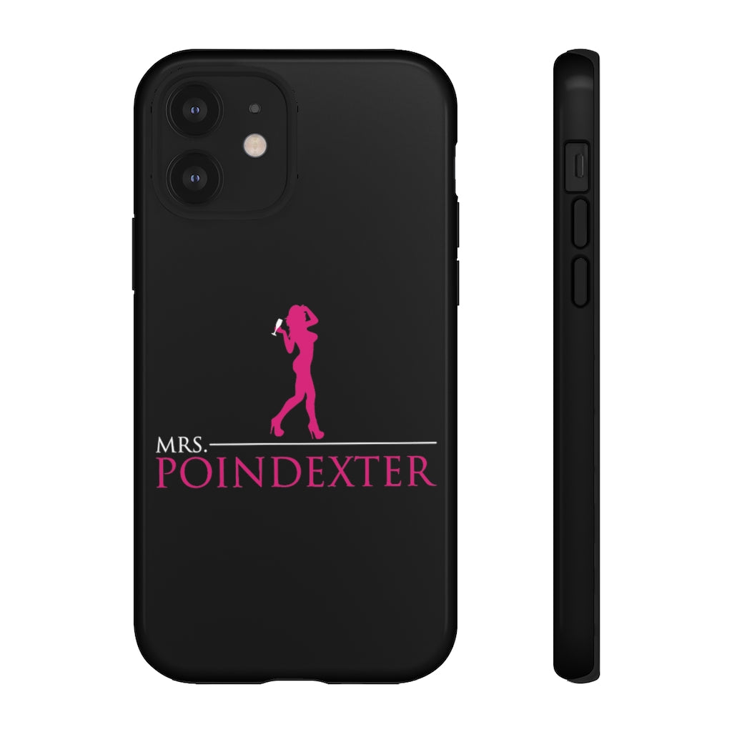 Mrs. Poindexter- Phone Case - in black