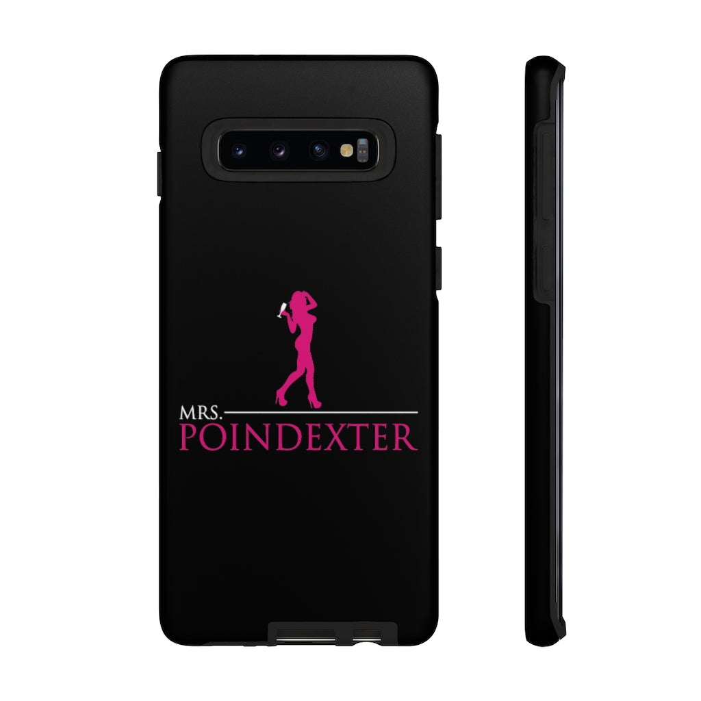 Mrs. Poindexter- Phone Case - in black