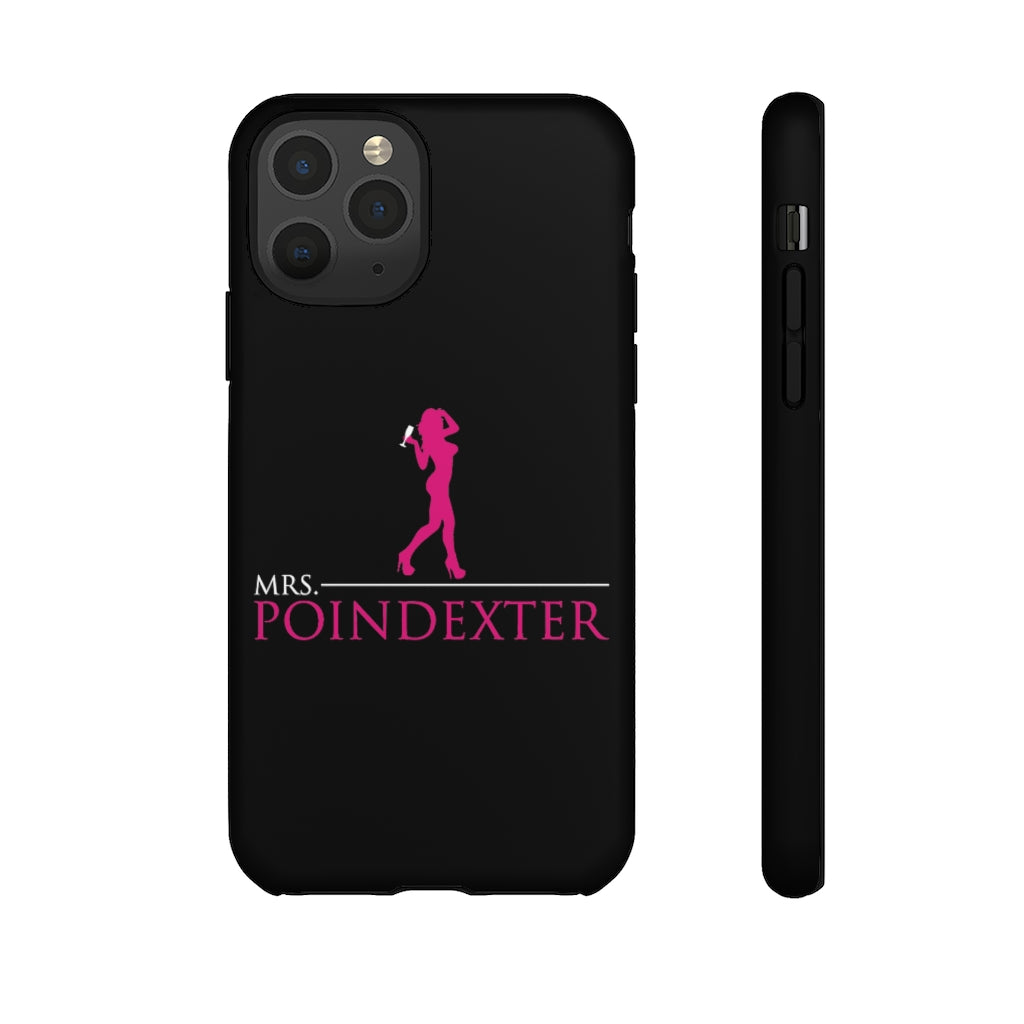 Mrs. Poindexter- Phone Case - in black