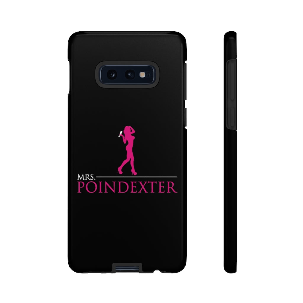 Mrs. Poindexter- Phone Case - in black