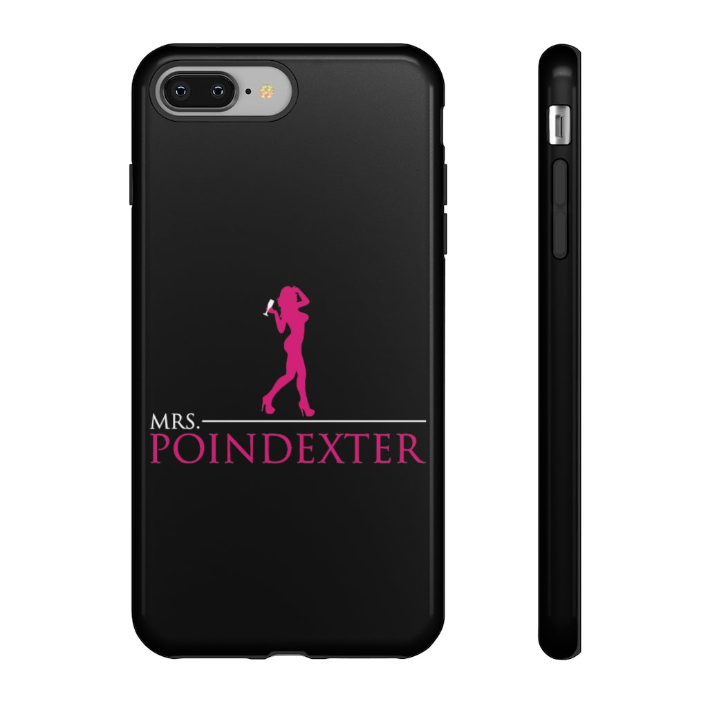 Mrs. Poindexter- Phone Case - in black