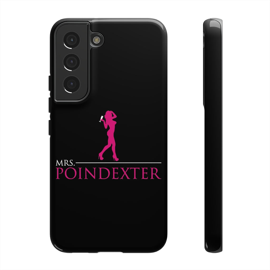 Mrs. Poindexter- Phone Case - in black