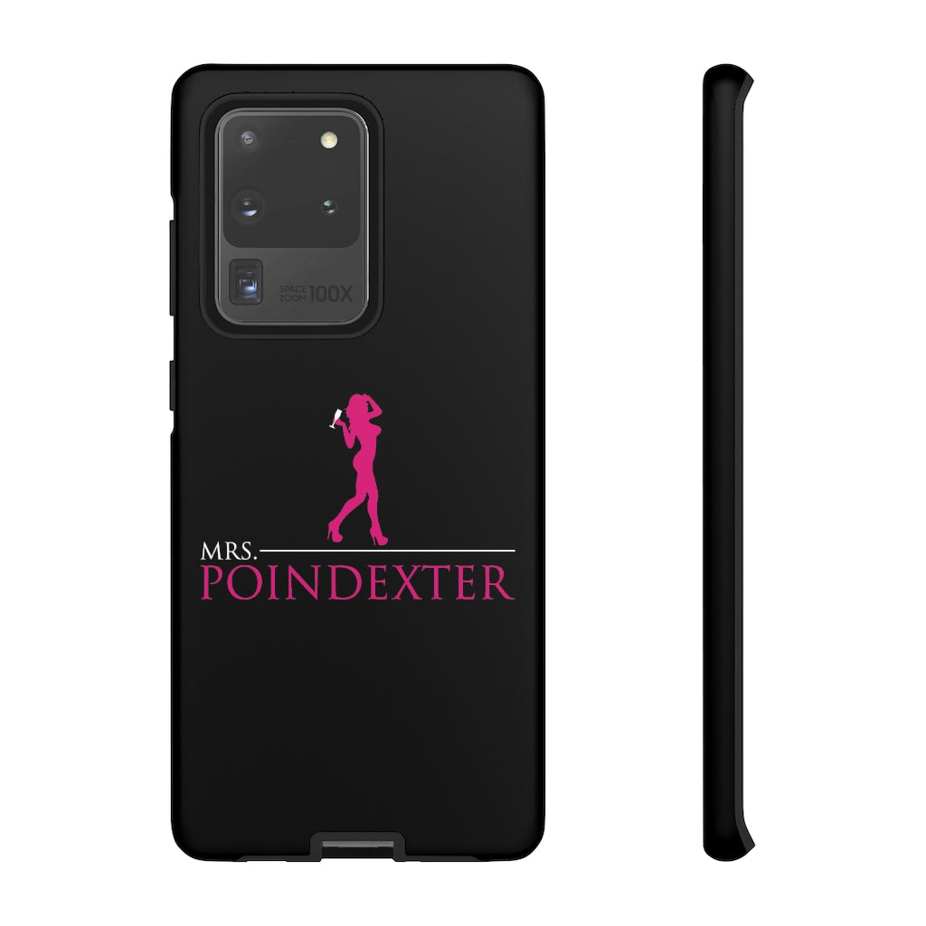 Mrs. Poindexter- Phone Case - in black