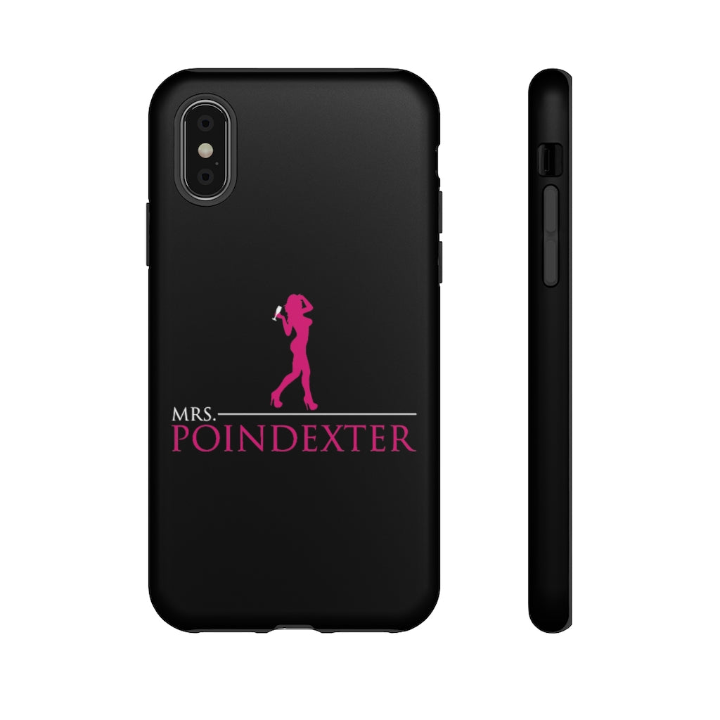 Mrs. Poindexter- Phone Case - in black