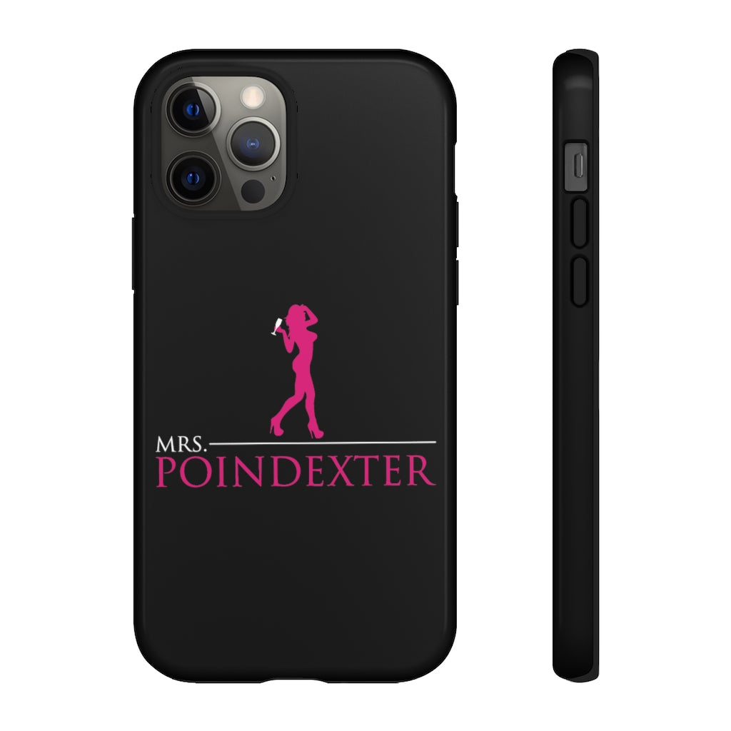 Mrs. Poindexter- Phone Case - in black