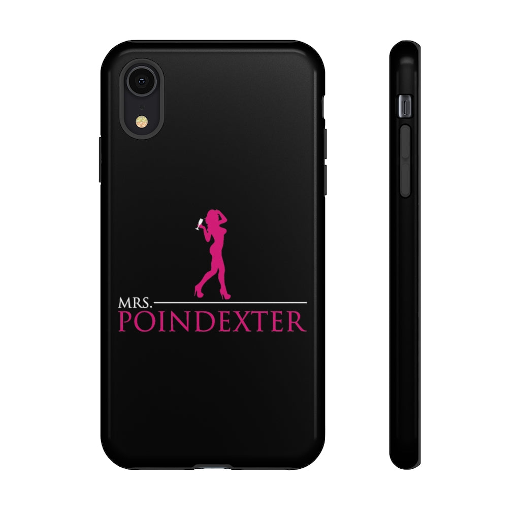 Mrs. Poindexter- Phone Case - in black