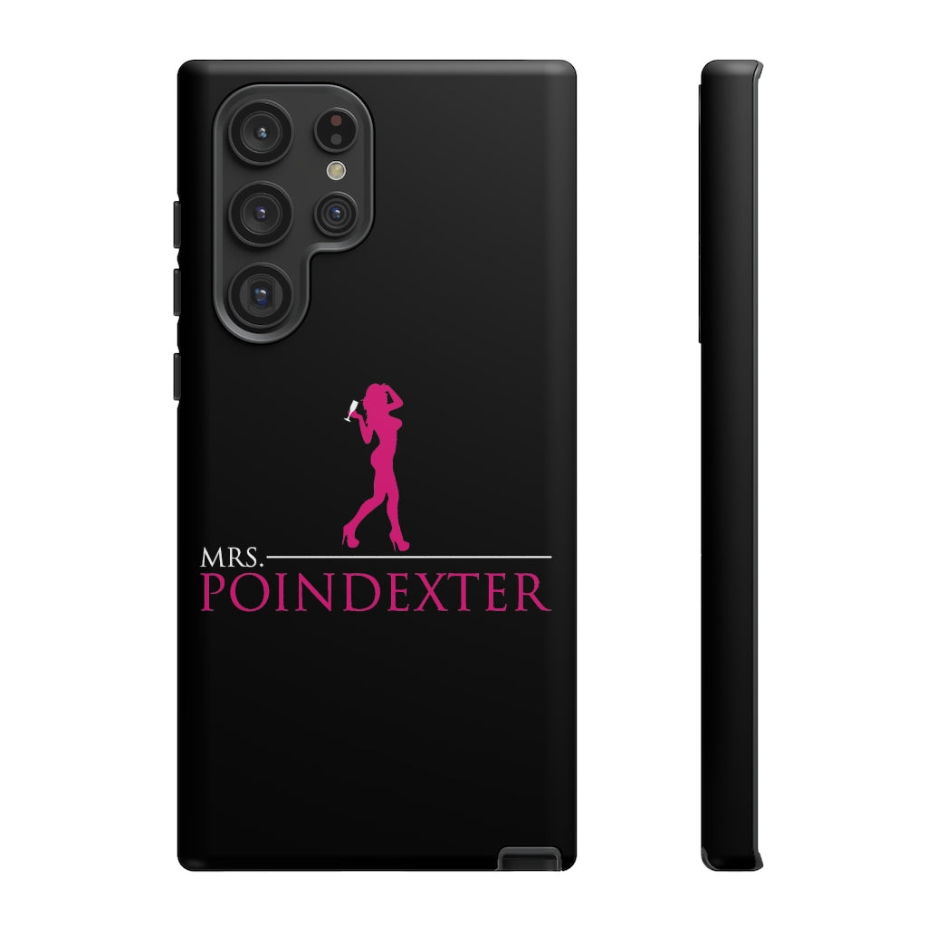 Mrs. Poindexter- Phone Case - in black