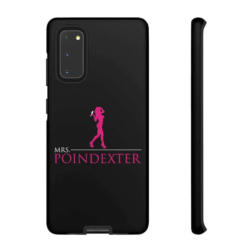 Mrs. Poindexter- Phone Case - in black