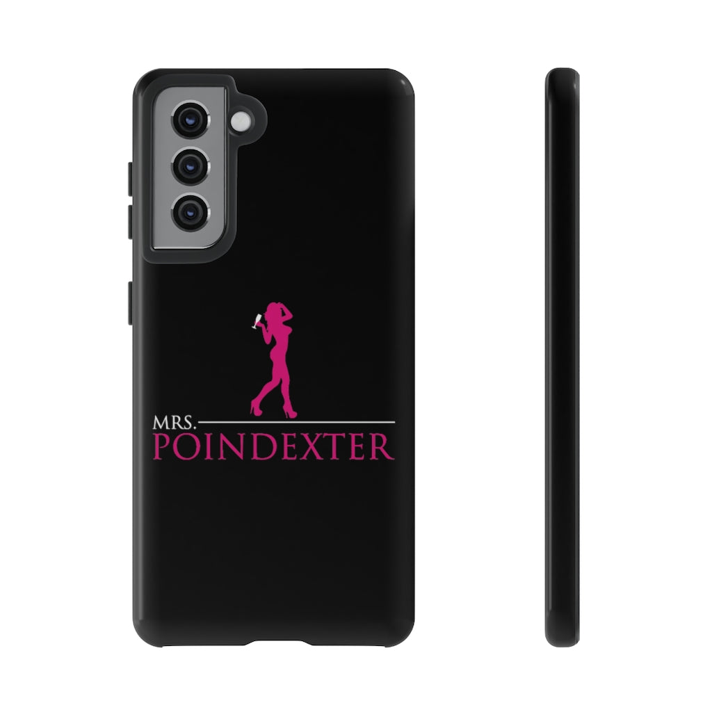 Mrs. Poindexter- Phone Case - in black
