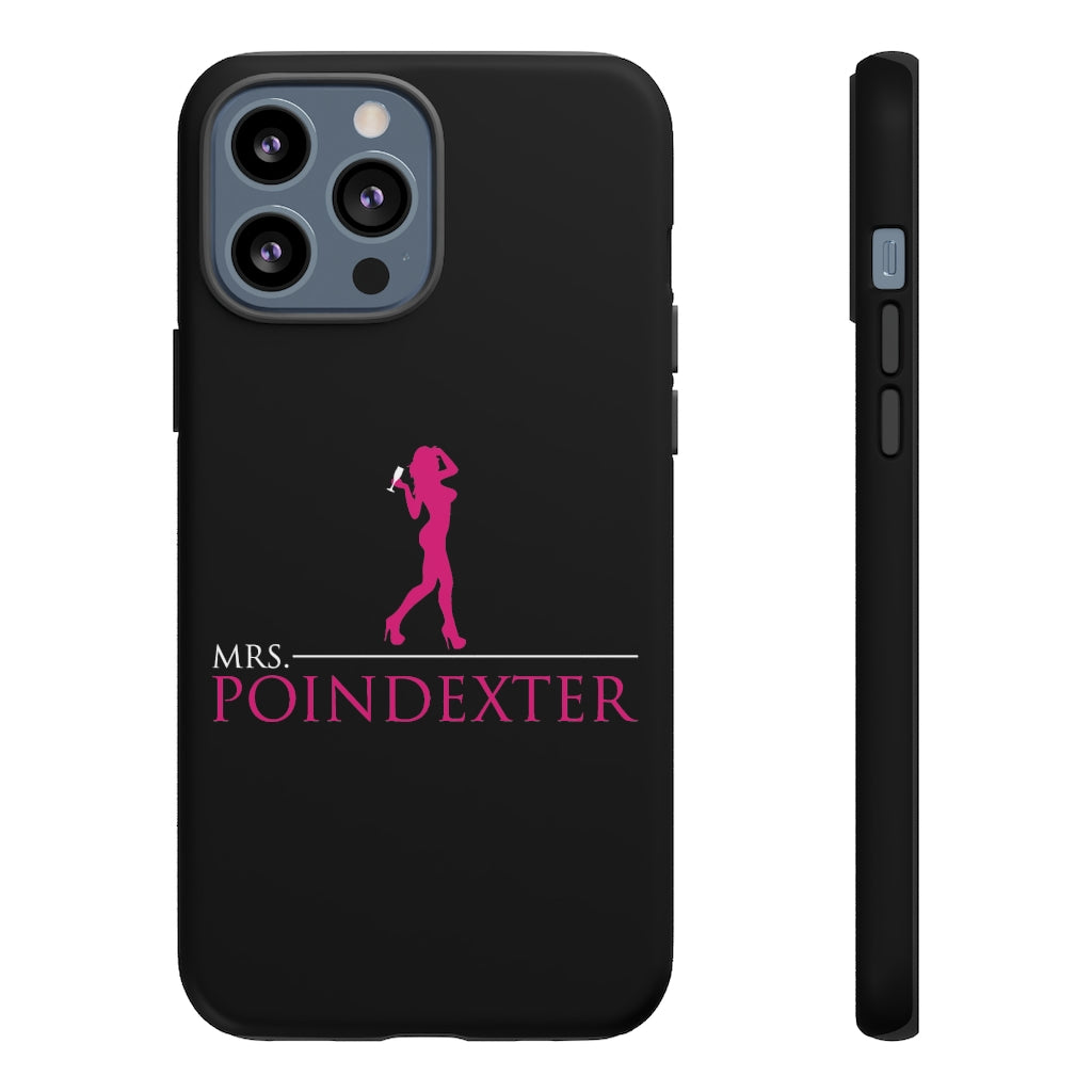 Mrs. Poindexter- Phone Case - in black