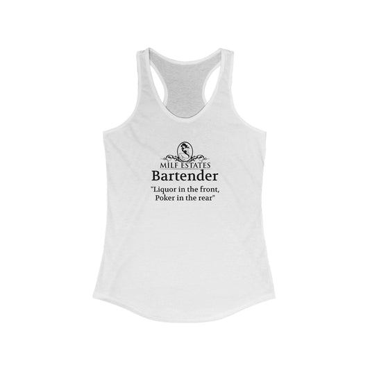 MILF ESTATES Bartender Tank