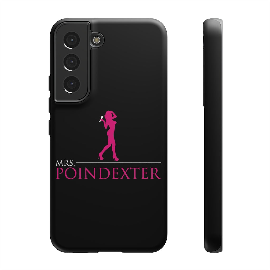 Mrs. Poindexter- Phone Case - in black