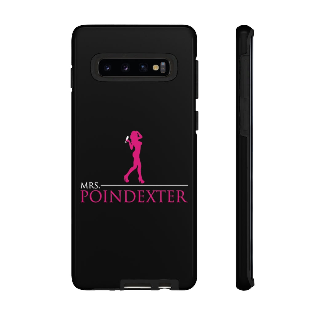 Mrs. Poindexter- Phone Case - in black