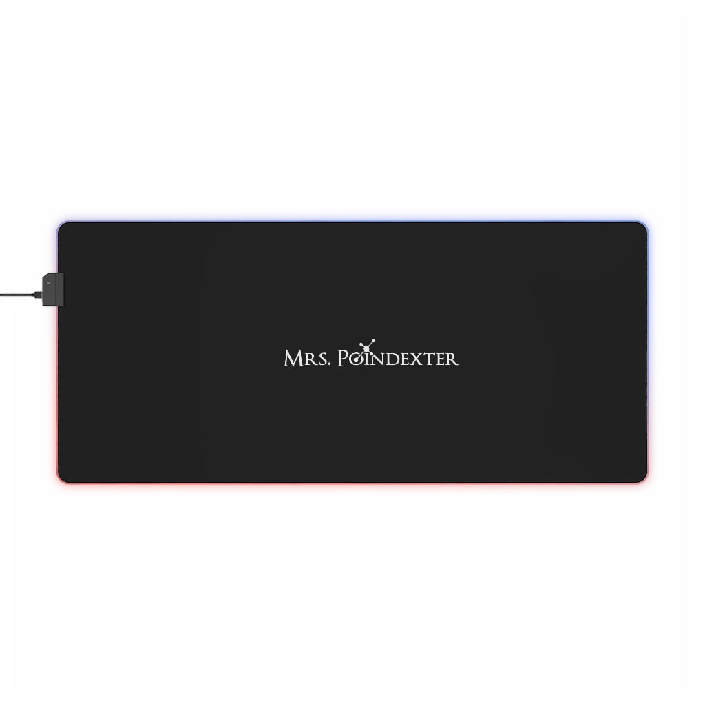 Mrs. Poindexter- Molecule LED Gaming Mouse Pad