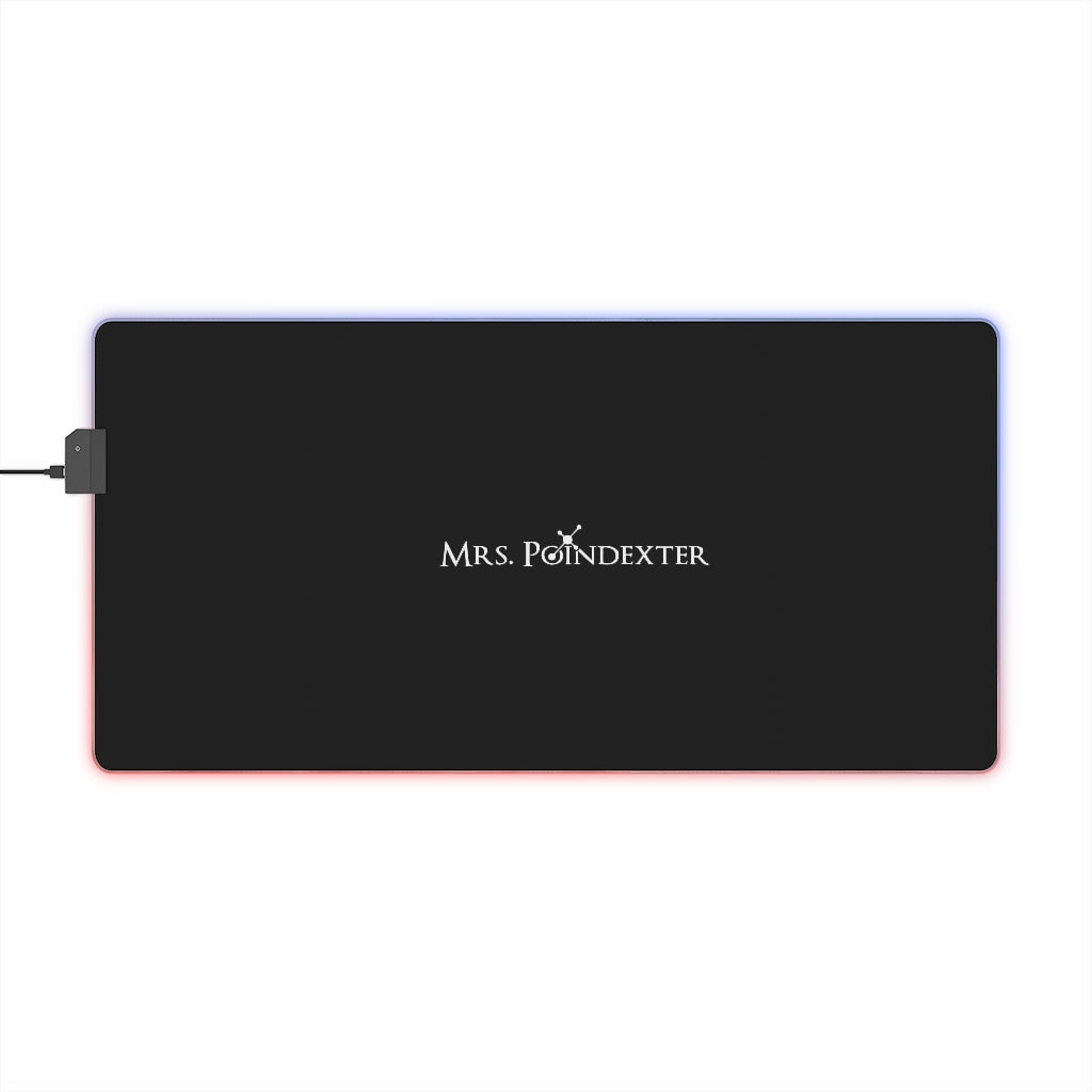 Mrs. Poindexter- Molecule LED Gaming Mouse Pad