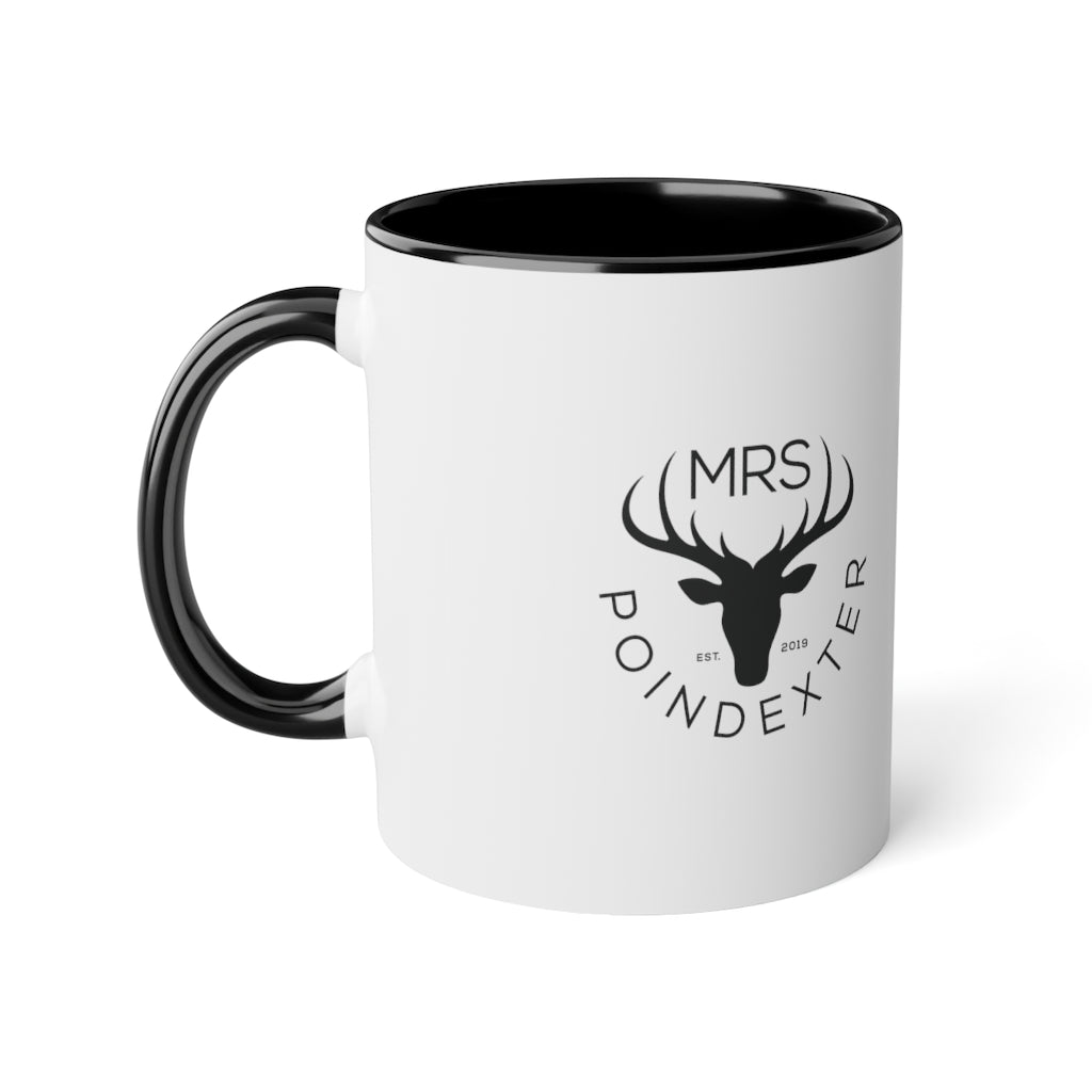 Mrs. Poindexter -Deer Accent Mug, 11oz