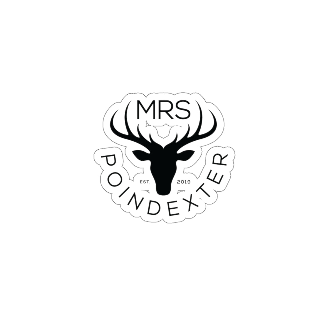 Mrs. Poindexter Deer Stickers
